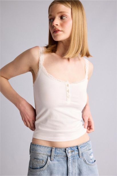 Fıtted Dantelli Atlet