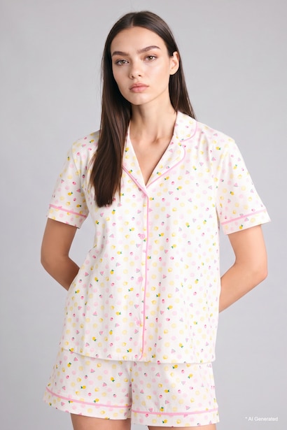 2 piece Regular Fit Pyjamas Set