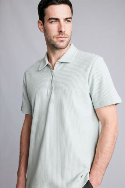 Regular Fit Short Sleeve Polo T-Shirt