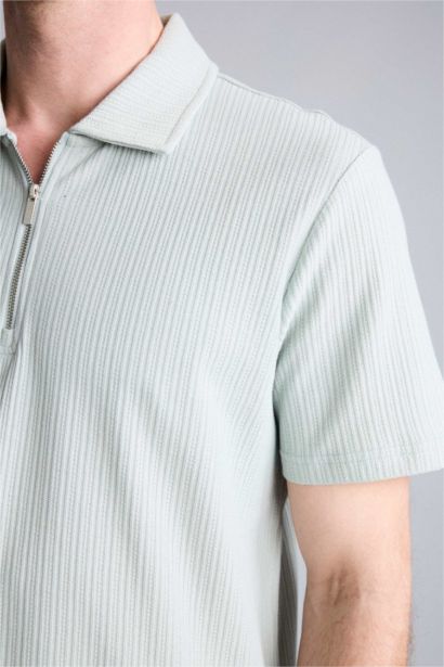 Regular Fit Short Sleeve Polo T-Shirt