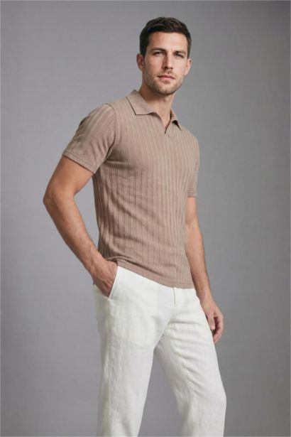Regular Fit Short Sleeve Polo T-Shirt