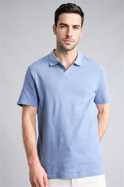 Regular Fit Short Sleeve Polo T-Shirt