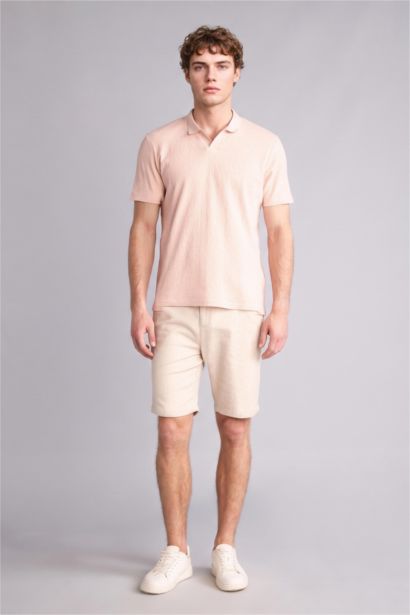 Regular Fit Short Sleeve Polo T-Shirt