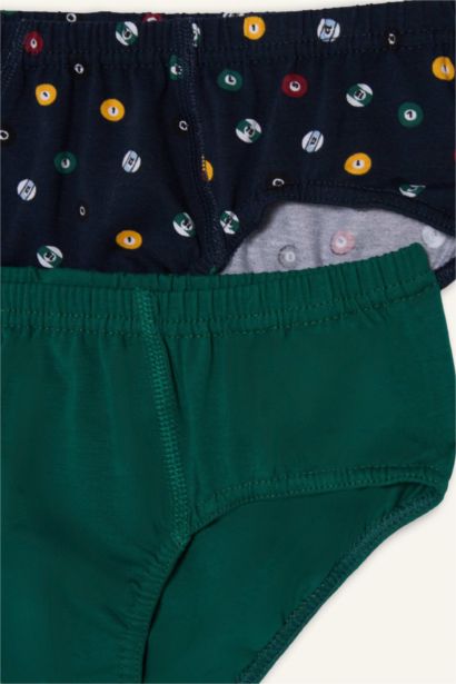 Boy 2 piece Printed Slip Panty