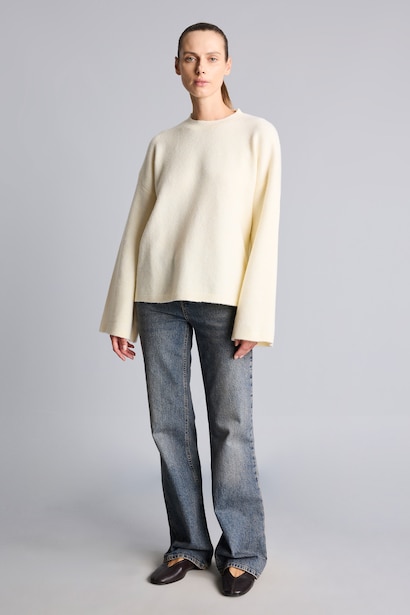 Regular Fit Bisiklet Yaka Triko Tunik