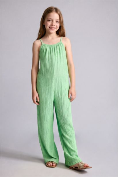 Girl Strappy Jumpsuit