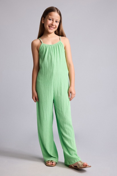 Girl Strappy Jumpsuit