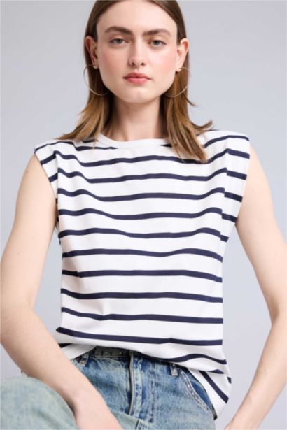 Relaxed Fit Kısa kollu Slogan baskılı Tişört