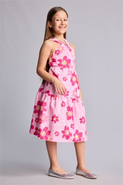 Strappy Woven Dress