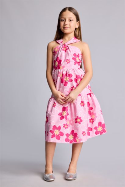 Strappy Woven Dress