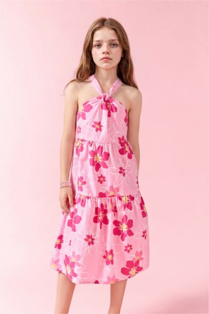 Strappy Woven Dress