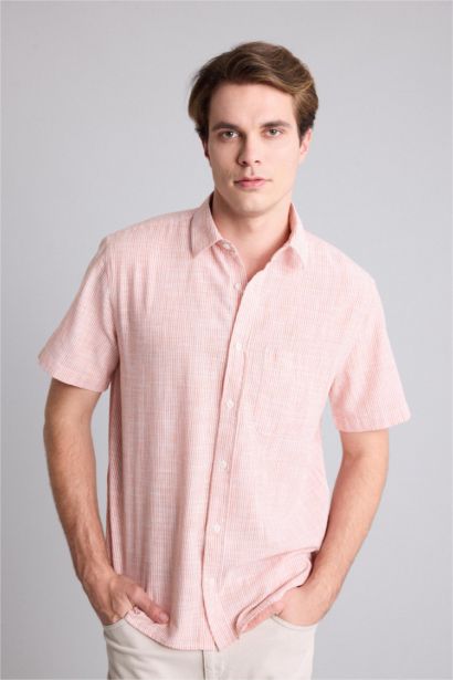 Regular Fit Cotton Short Sleeve Shirt