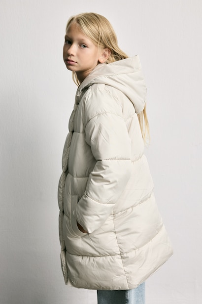 Girl Hooded Coat