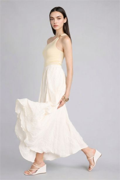 Slım Fıt Kayık Yaka Atlet