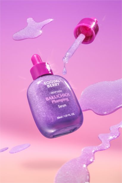 Eqqualberry - Bakuchiol Plumping Kırışıklık ve Geniş Gözenek Önleyici 13 Çeşit Peptitli Bakuchiol Serum 30ml