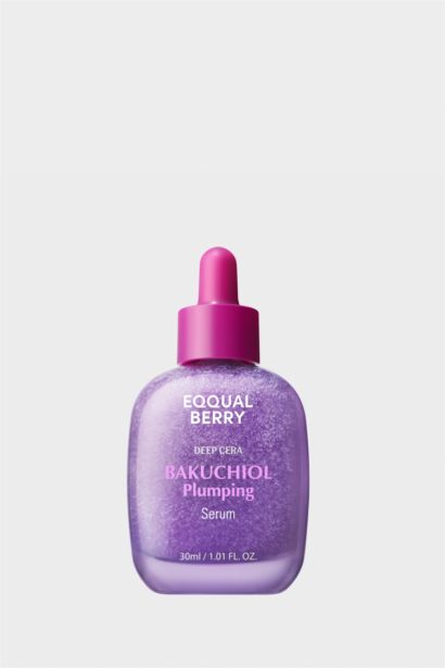 Eqqualberry - Bakuchiol Plumping Kırışıklık ve Geniş Gözenek Önleyici 13 Çeşit Peptitli Bakuchiol Serum 30ml
