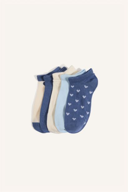 Girl 5 Piece Short Socks