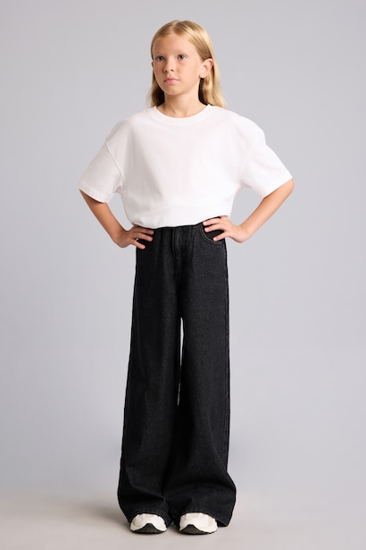 Girl 90's Wide Leg Jeans