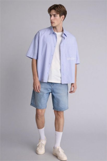 Straıght Fıt Bermuda