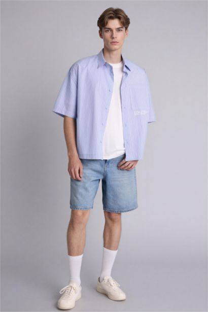 Straıght Fıt Bermuda