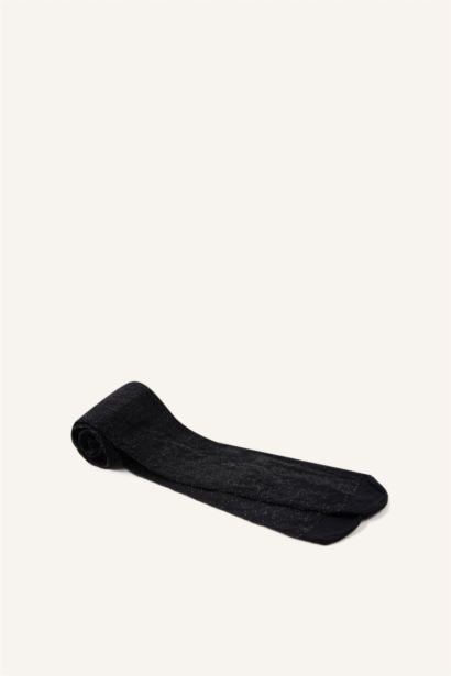 Kadın Simli Parıltılı Külotlu Çorap