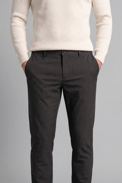 Tapered Fit Trousers