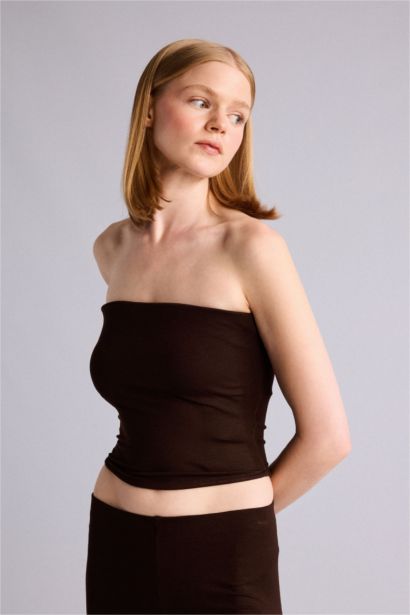 Fıtted Straplez Atlet