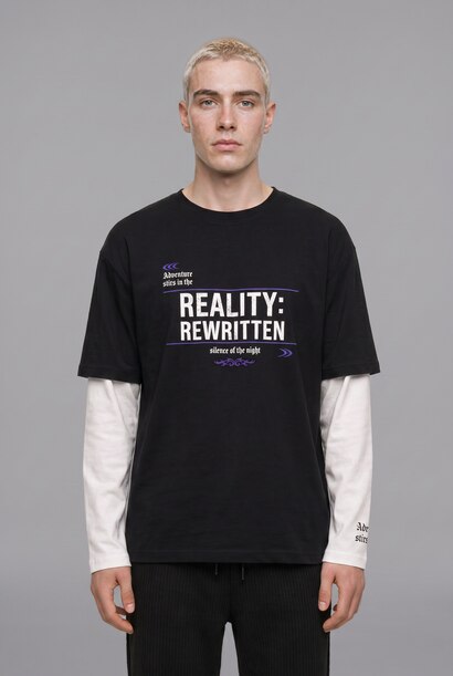 Boxy Fit Long Sleeve T-Shirt