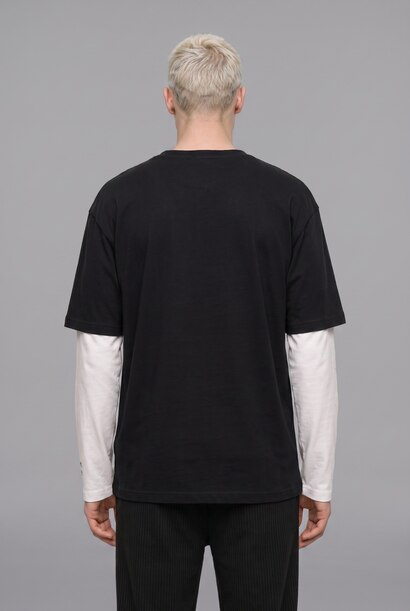 Boxy Fit Long Sleeve T-Shirt