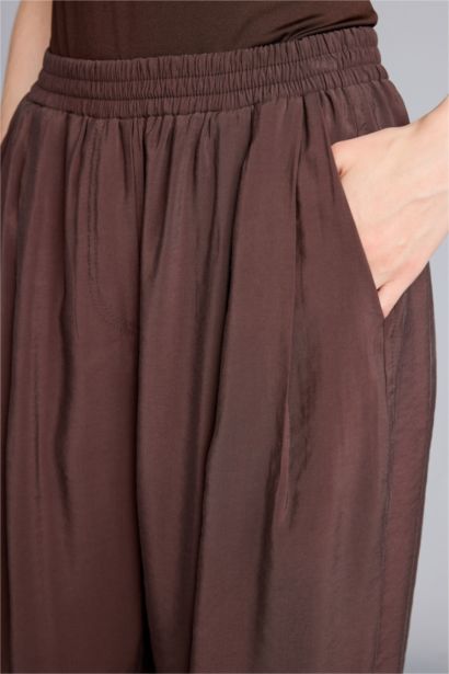 High Waist Wide Leg Trousers