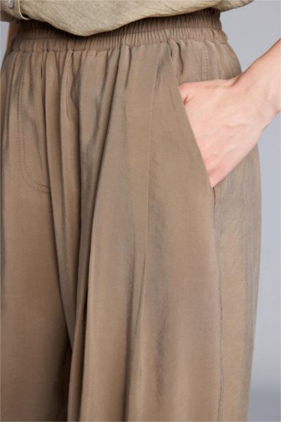 High Waist Wide Leg Trousers
