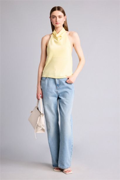 Regular Fit Satin