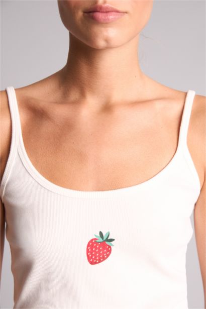 Regular Fit Askılı 2'li Pijama Takımı