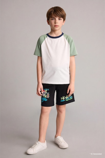 Boy New Regular Fit Crew Neck T-Shirt