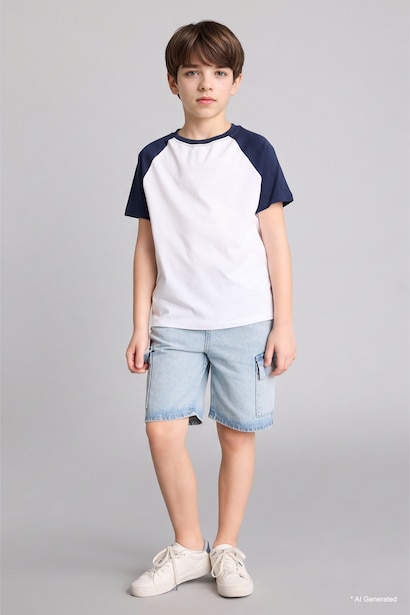Boy Regular Fit Crew Neck Short Sleeve T-Shirt