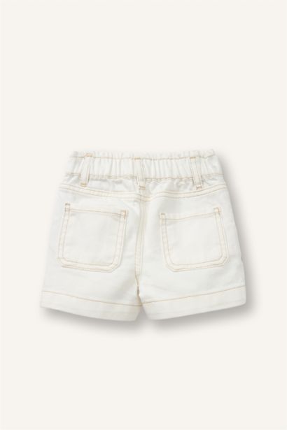 Pamuklu Şort Kız Bebek