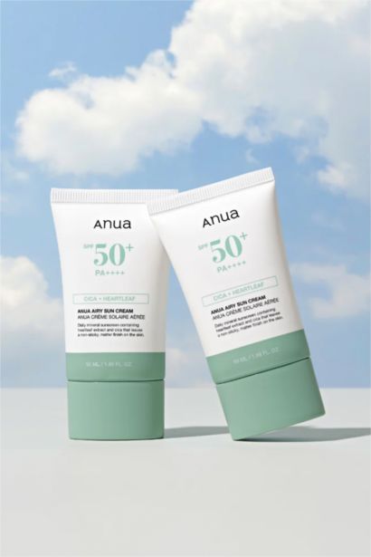 Anua Airy Sun Cream SPF50+ PA++++ Centella ve Mugwort Özlü Güneş Kremi 50ml