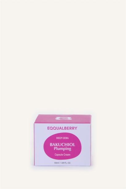 Eqqualberry Bakuchiol Plumping Capsule Cream Geniş Gözenek ve Sarkma Karşıtı Krem 50ml