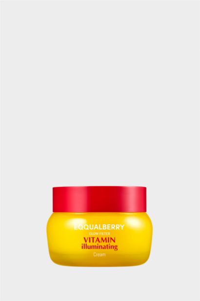 Eqqualberry Vitamin Illuminating Cream Parlatıcı ve Leke Önleyici %5 Niacinamide ve Seramid Kapsüllü Krem