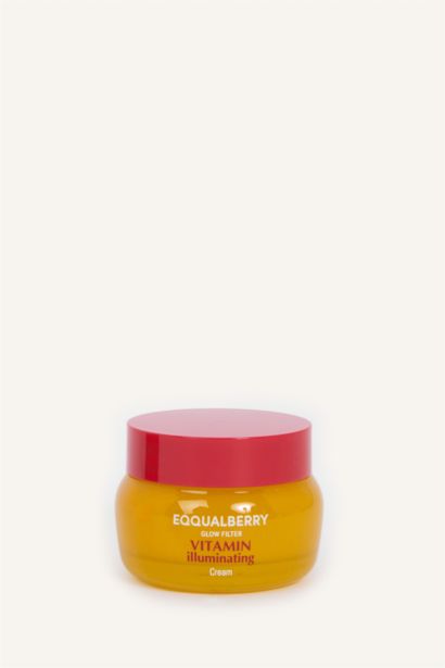 Eqqualberry Vitamin Illuminating Cream Parlatıcı ve Leke Önleyici %5 Niacinamide ve Seramid Kapsüllü Krem