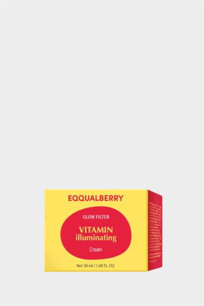 Eqqualberry Vitamin Illuminating Cream Parlatıcı ve Leke Önleyici %5 Niacinamide ve Seramid Kapsüllü Krem
