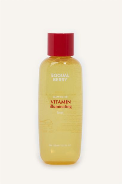 Eqqualberry Vitamin Illuminating Toner Parlatıcı ve Pürüzlü Doku Karşıtı C Vitaminli Tonik