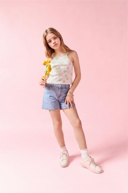 Girl Denim Shorts