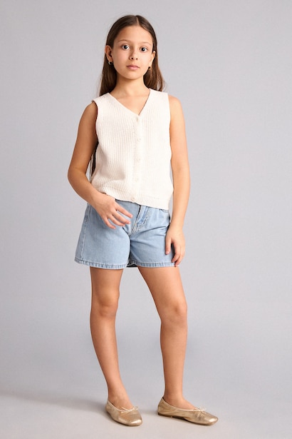 Girl Denim Shorts