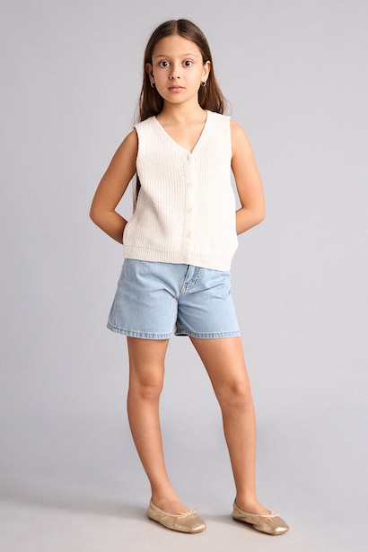 Girl Denim Shorts