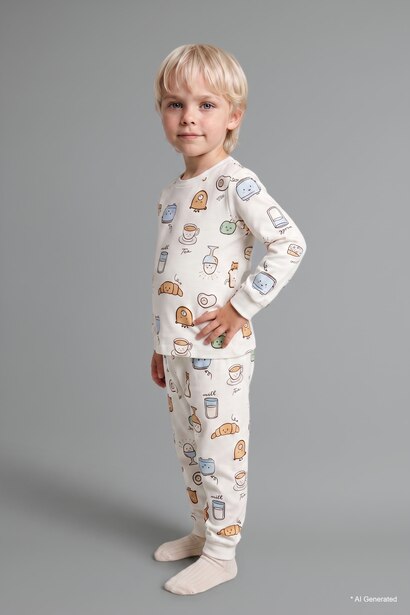 Baby Boy Top Bottom 2 Piece Pyjama Set