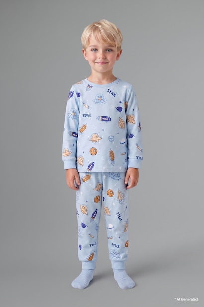 Baby Boy Top Bottom 2 Piece Pyjama Set