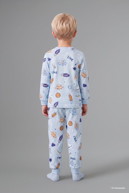 Baby Boy Top Bottom 2 Piece Pyjama Set