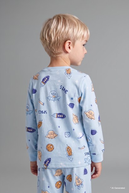 Baby Boy Top Bottom 2 Piece Pyjama Set