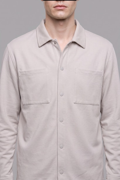 Regular Fit Shirt Jacket